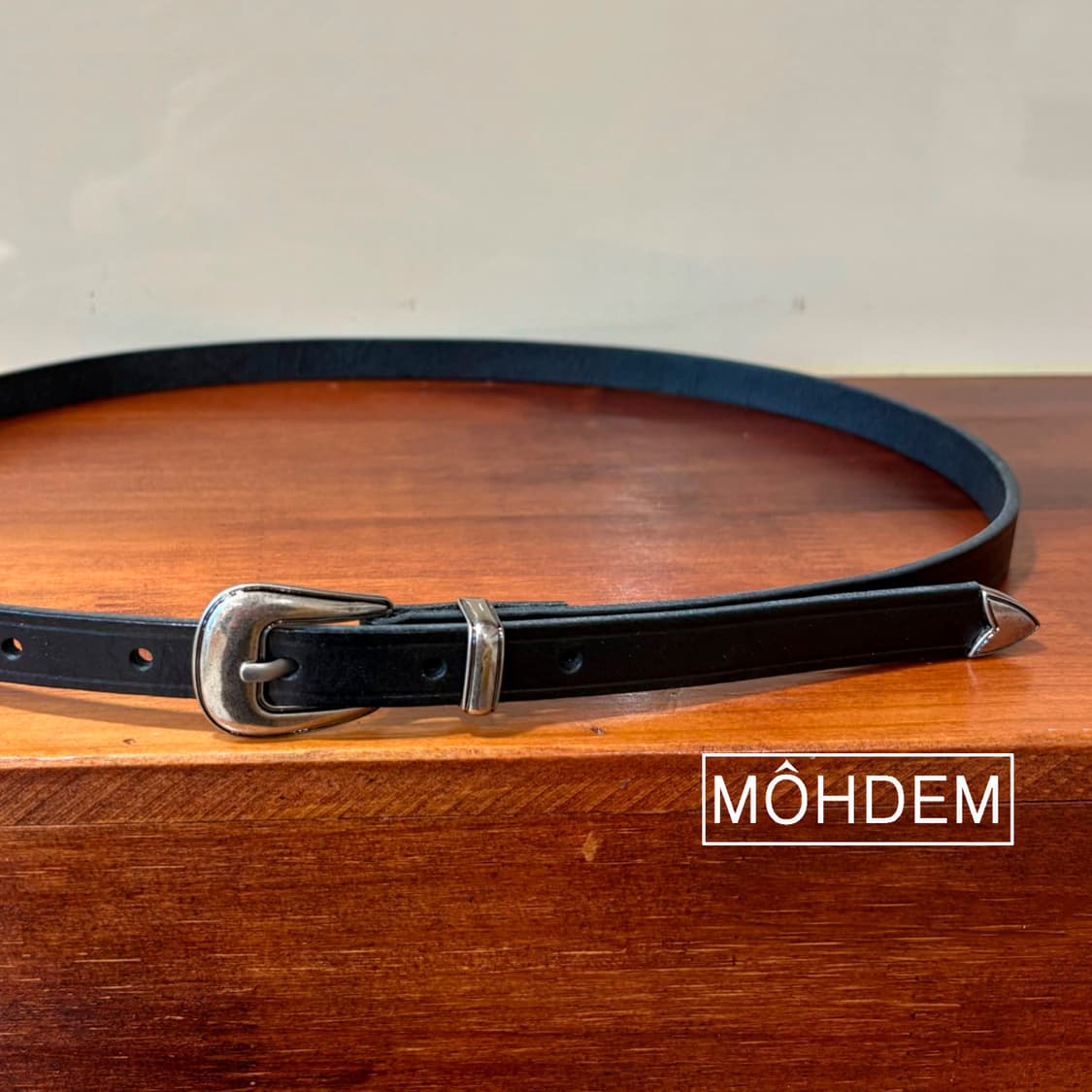 [Uinsex]미니멀 볼륨 웨스턴 슬림 벨트 상품이미지7