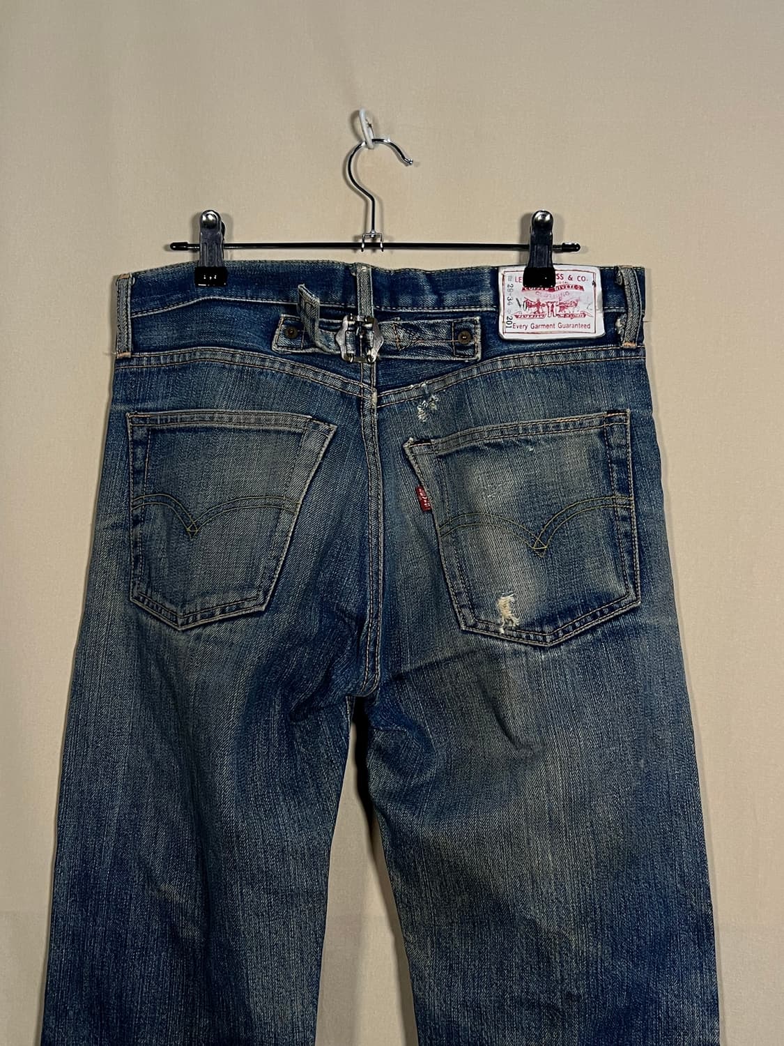 리바이스 80~90s 201 LVC 신치백 레트로 데님 처분  상품이미지3