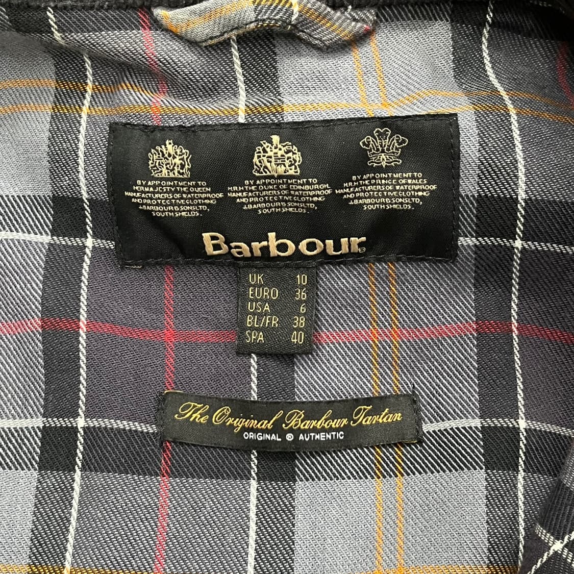 [정품] 바버 인터내셔널 블랙 자켓 b19 상품이미지5