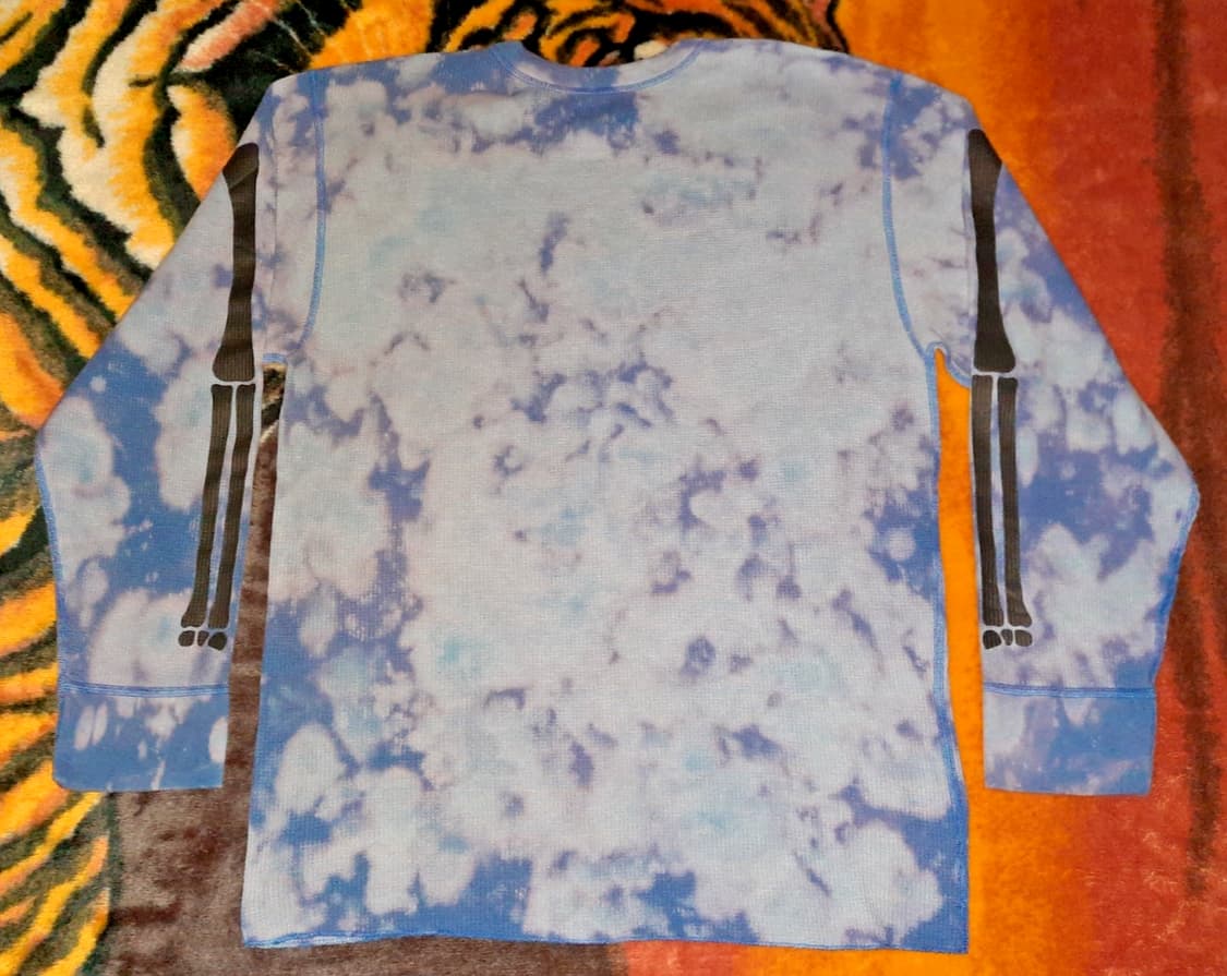 슈프림 헤인즈 본즈 써멀 크루 타이 다이 롱슬리브 티셔츠 상품이미지6