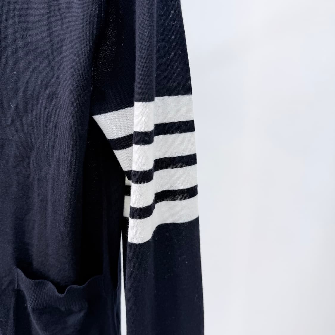 [미사용/36] 톰브라운 사선완장 메리노 울 여성 가디건 상품이미지2