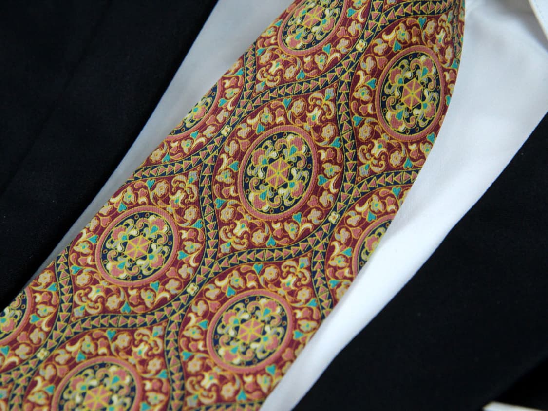 발렌티노 가라바니 9cm A+등급 이태리 남자 명품 넥타이 상품이미지5