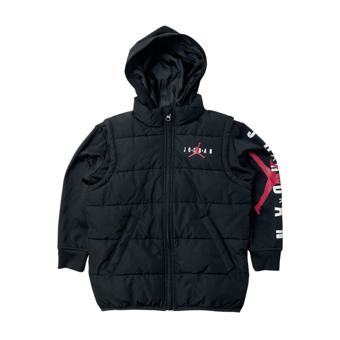 [택포] 조던 키즈 보이즈 패딩 후드 점퍼 베스트 상품이미지2
