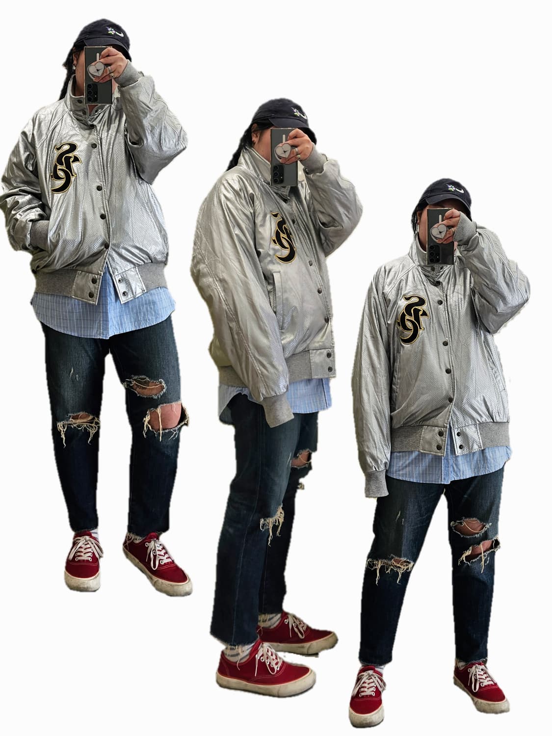 SSK 실버 스타디움 자켓 상품이미지1