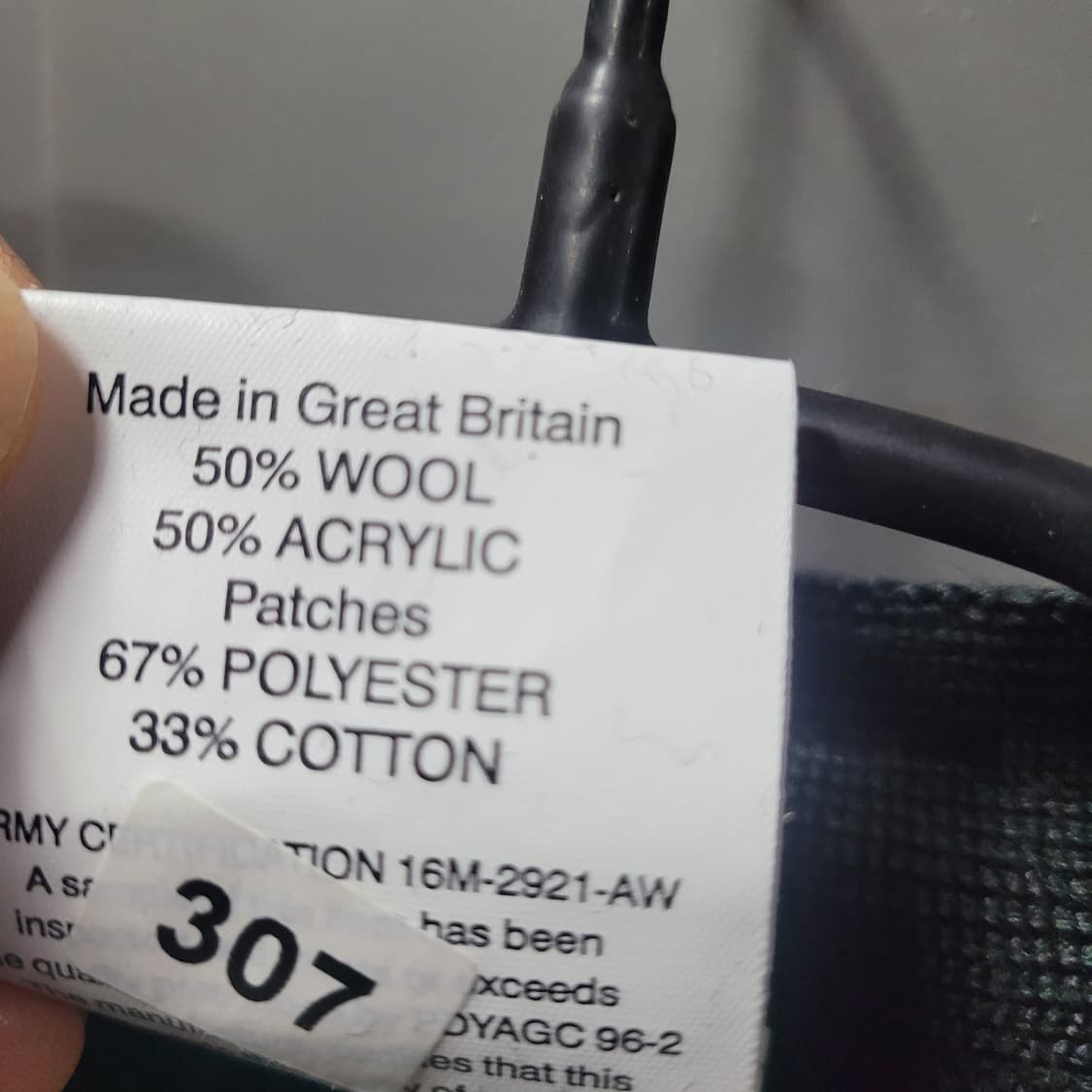 미 육군 가디건 상품이미지5