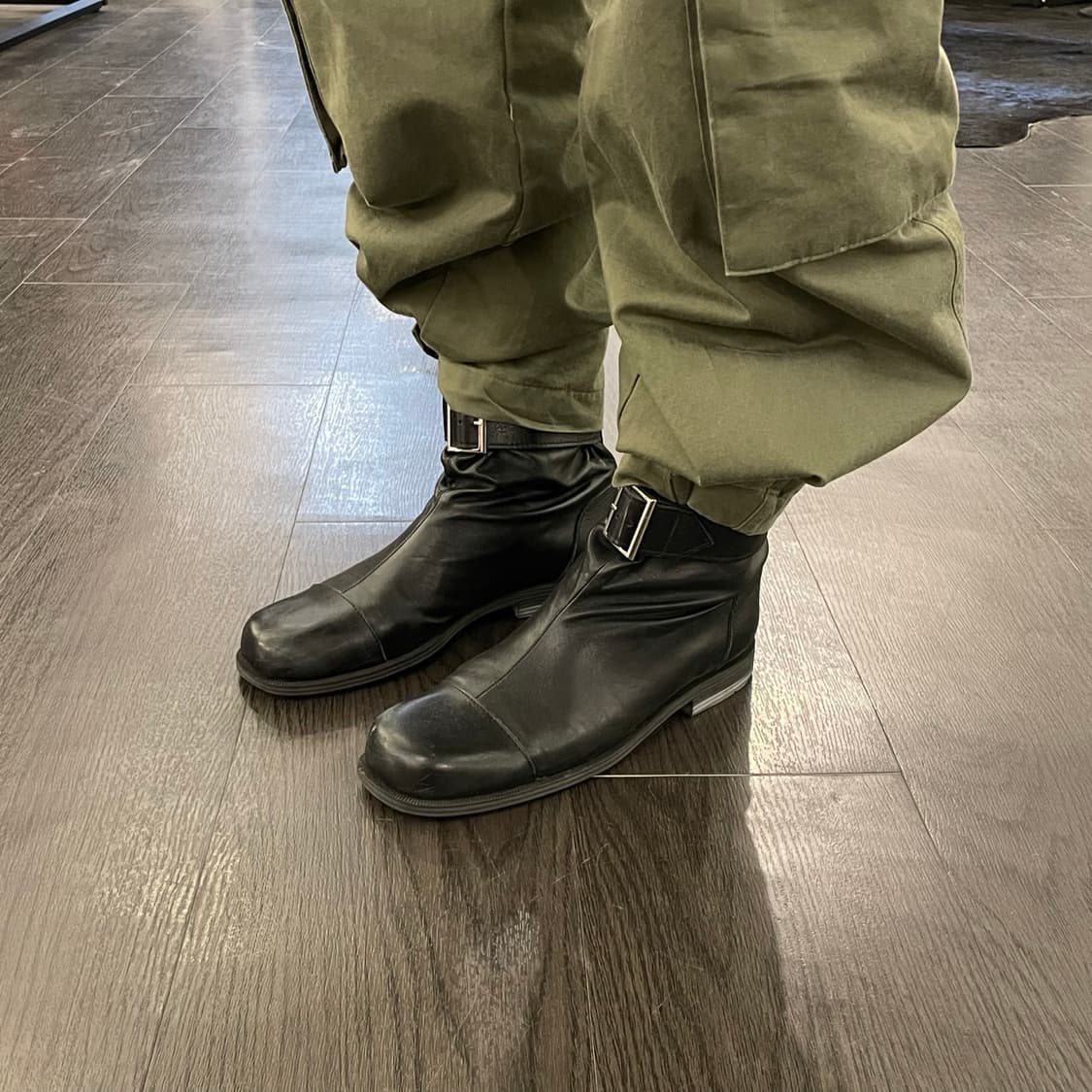 꼼데가르송 스퀘어 토 부츠 (23) 상품이미지4