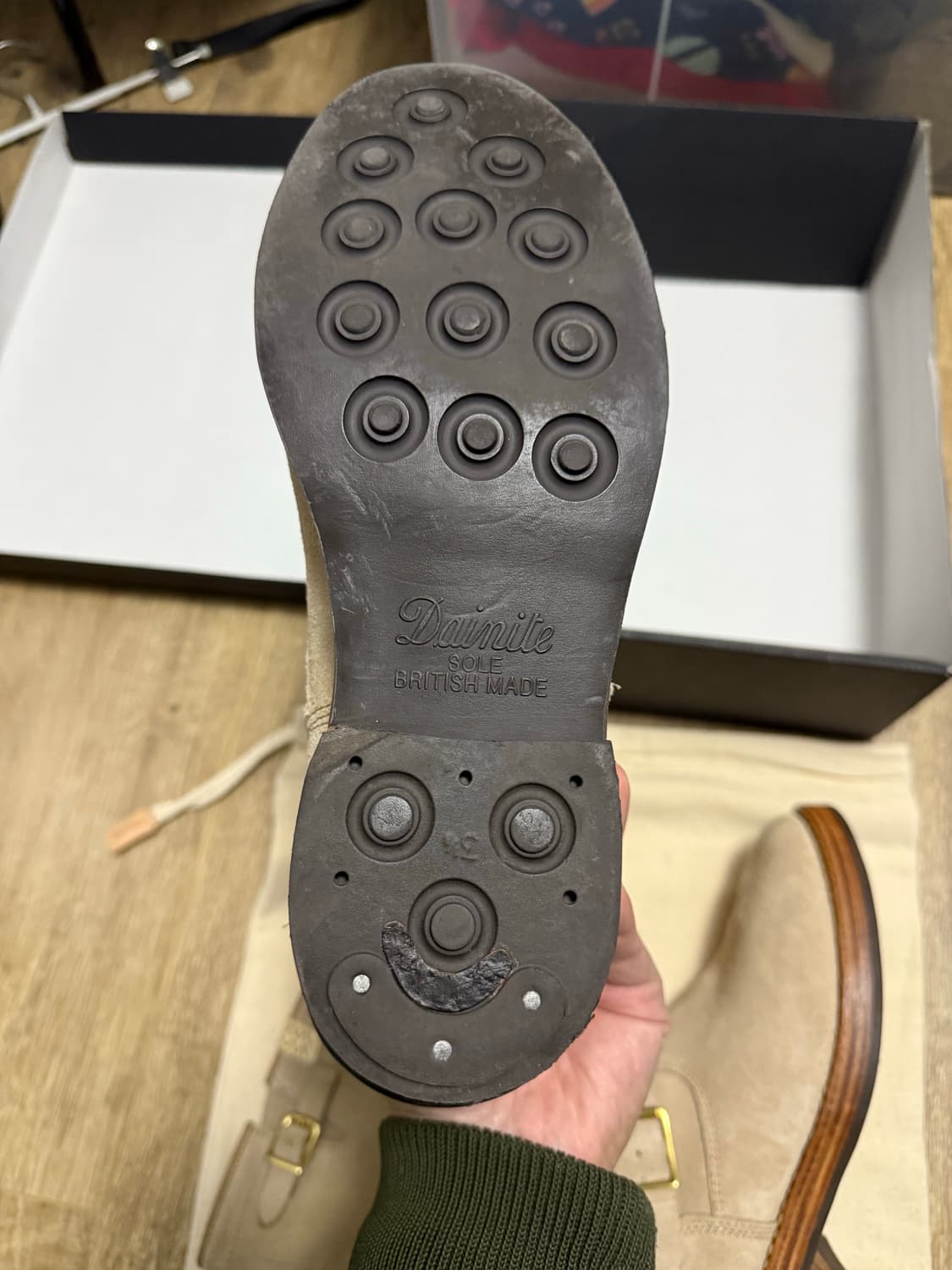 비즈빔 23SS T.W.O. Boots 투 부츠 엔지니어 부츠 샌드 상품이미지8