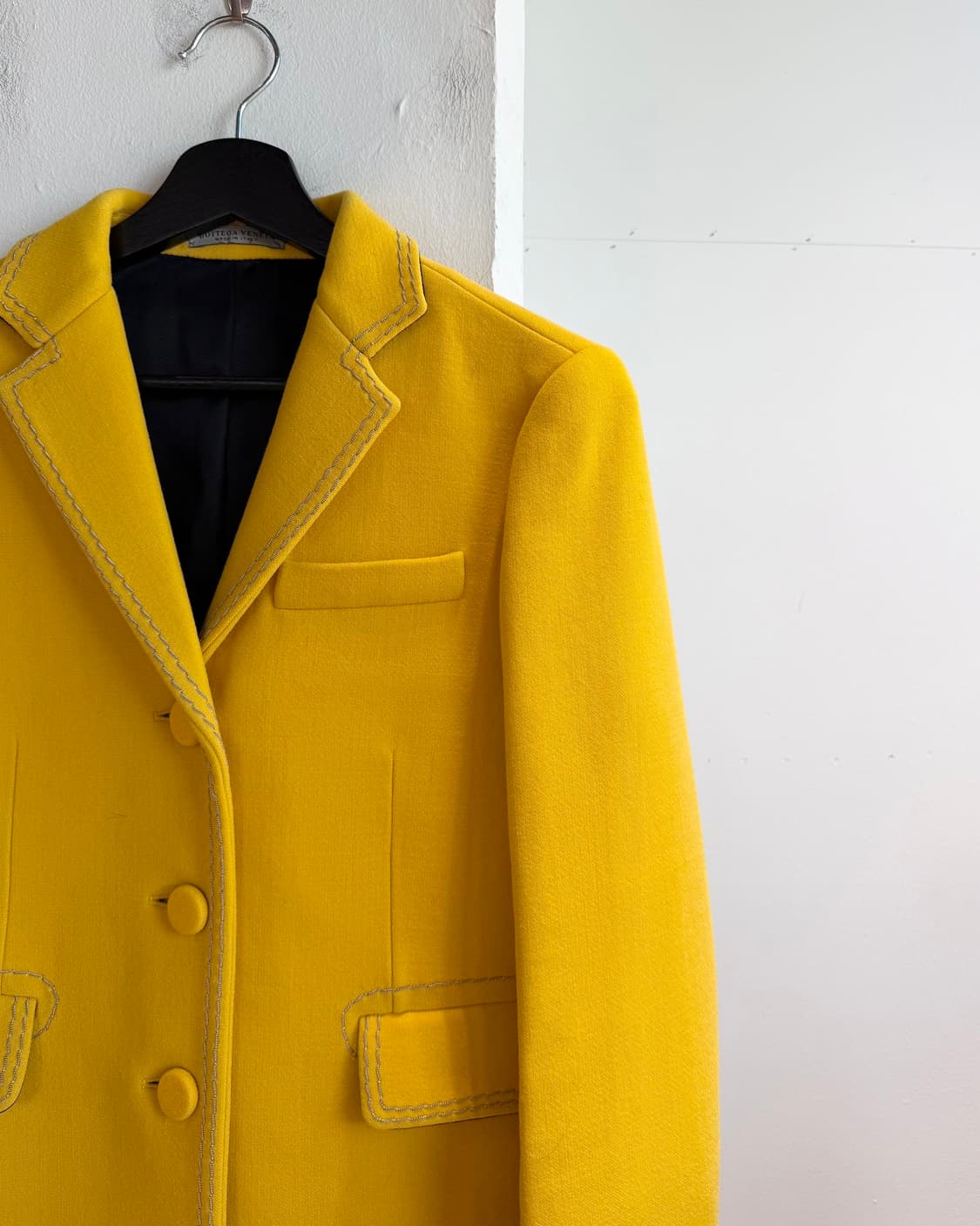 보테가 베네타 옐로우 3b 블레이저 자켓  상품이미지5