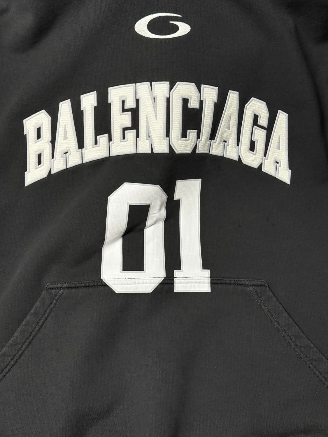 발렌시아가 바스켓볼 후드 L사이즈 판매합니다 상품이미지4