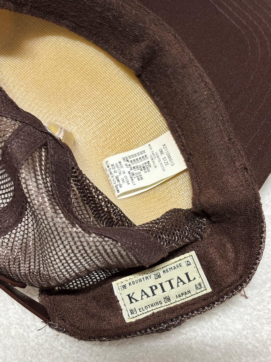 캐피탈 캡모자 트러커캡 상품이미지5