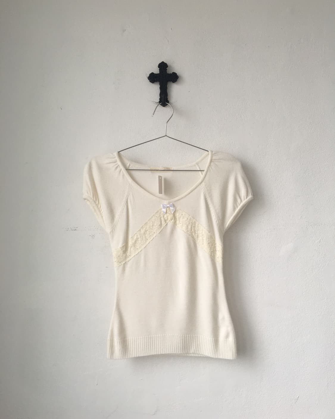 Lace trimming knit 상품이미지2