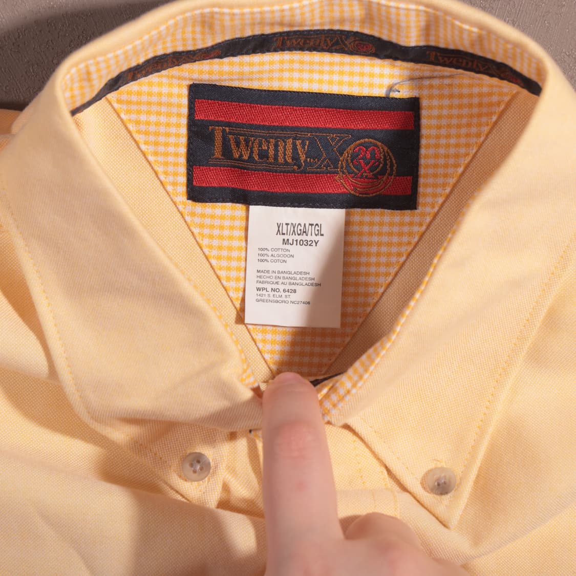 랭글러 20주년 코튼셔츠  상품이미지3