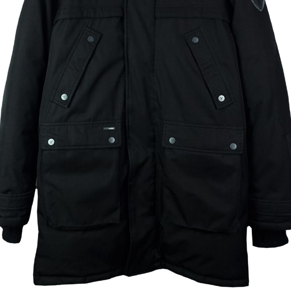 [노비스] 매장판 야테시 야상 패딩 블랙 P01281 상품이미지5