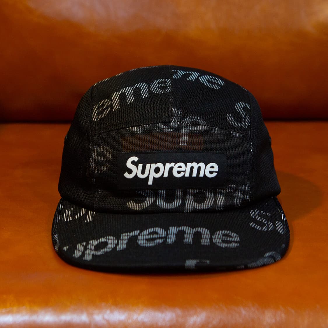 19SS 슈프림 렌티큘러 캠프캡 상품이미지1
