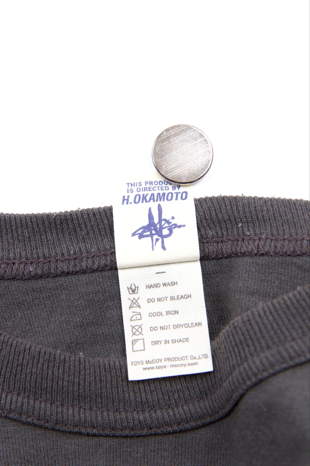 TOYS McCOY H. OKAMOTO 셀비 코브라 티셔츠 그레이 상품이미지8
