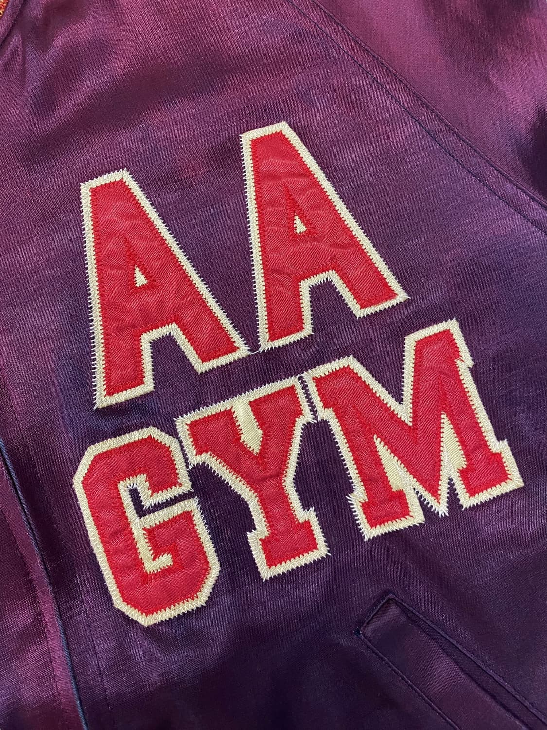 스타일 아이즈 AA GYM 샤틴 자켓  상품이미지4