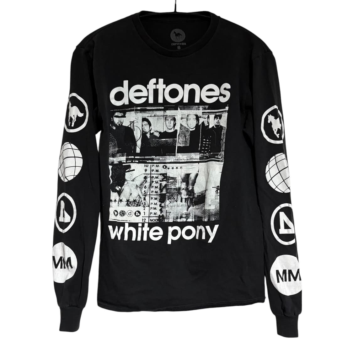 Deftones 데프톤즈 화이트포니 빈티지 밴드티 롱슬리브 S 상품이미지1