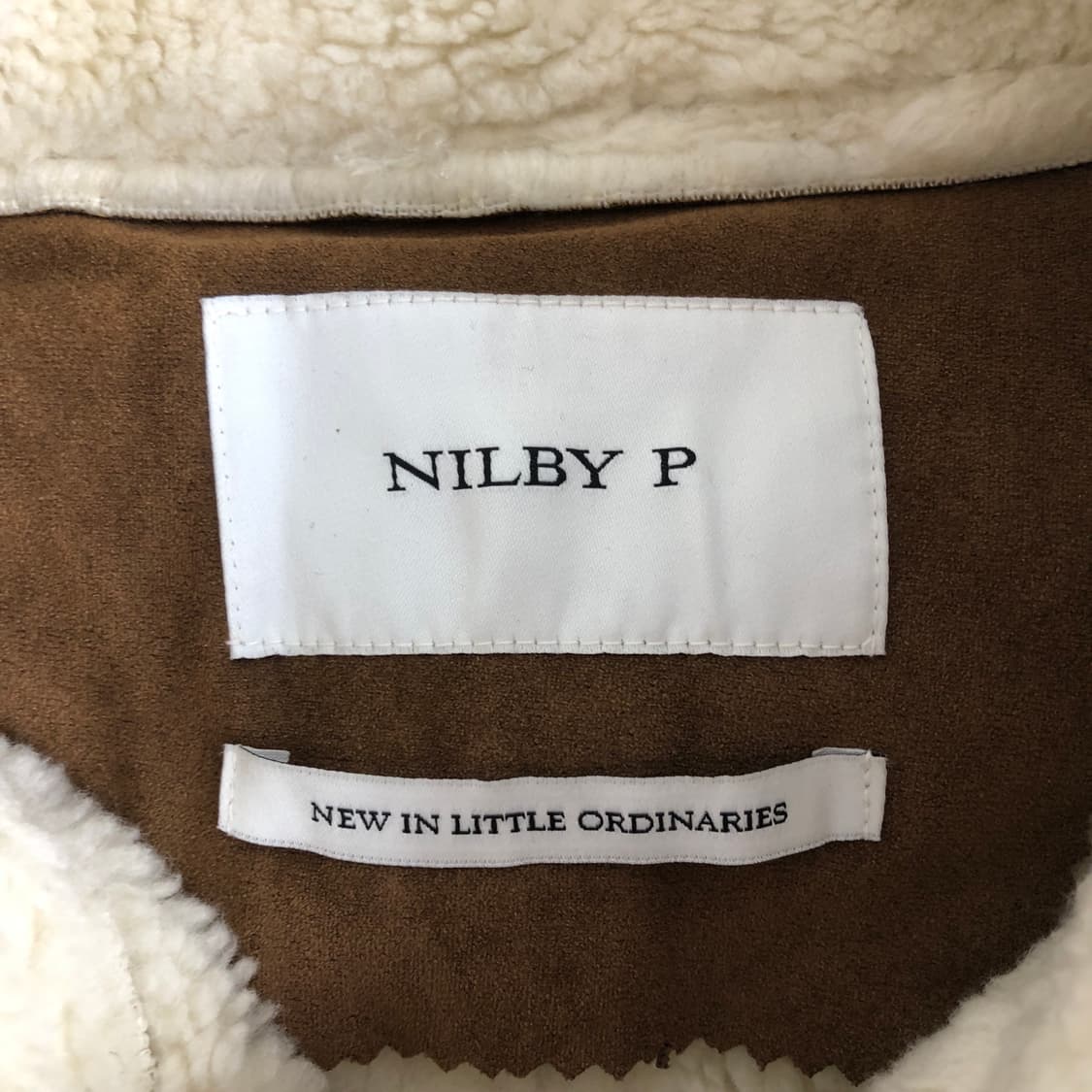 닐바이피 무스탕 하프 코트  상품이미지2