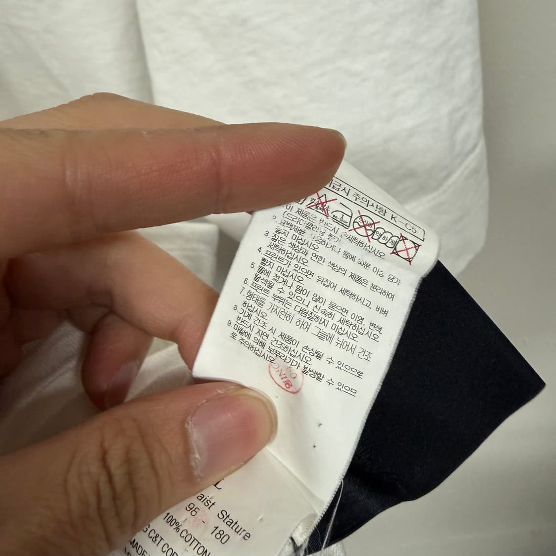 준지 18ss 오버핏 티셔츠 상품이미지6