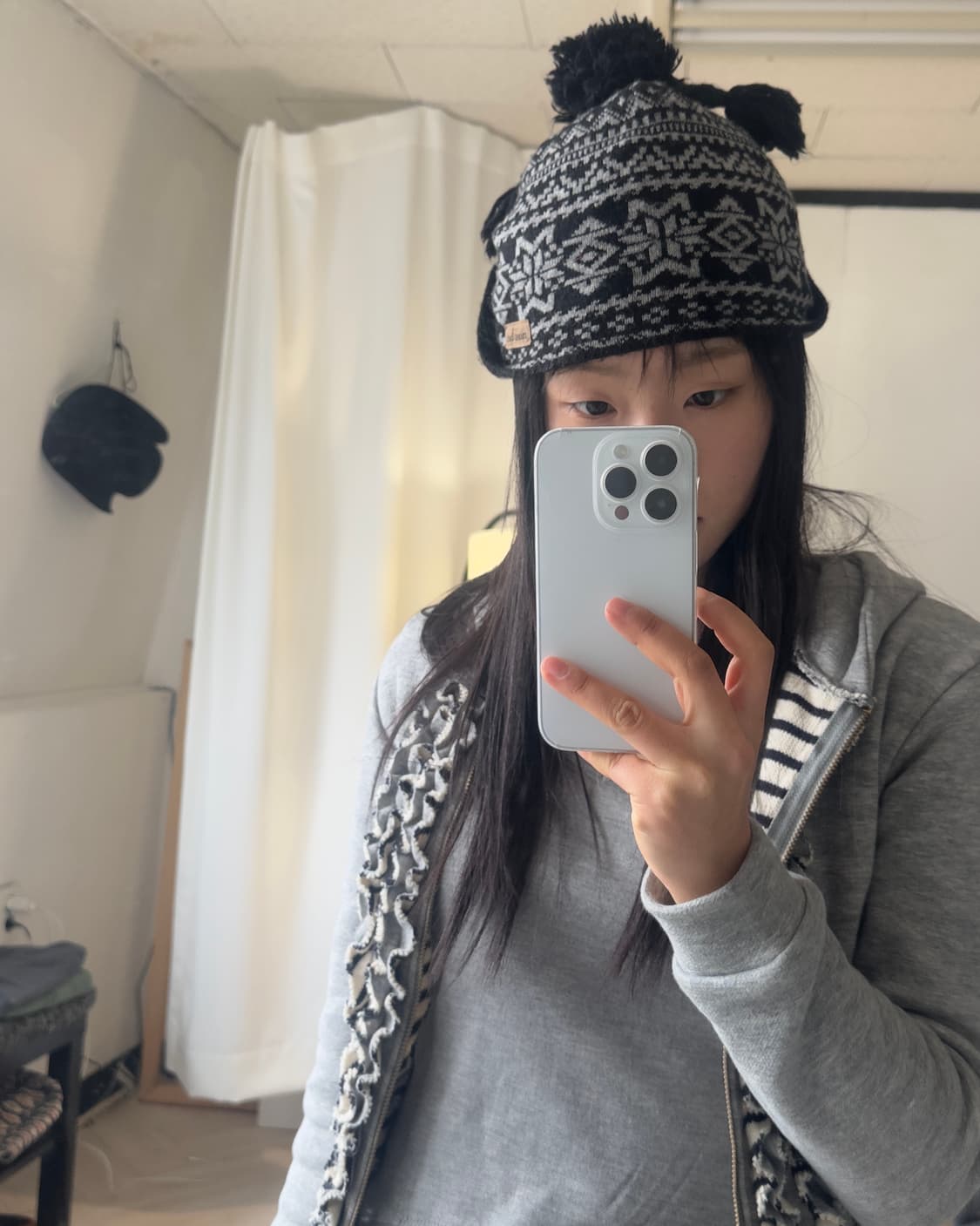 [MONTBELL] nordic knit pattern beanie 상품이미지6