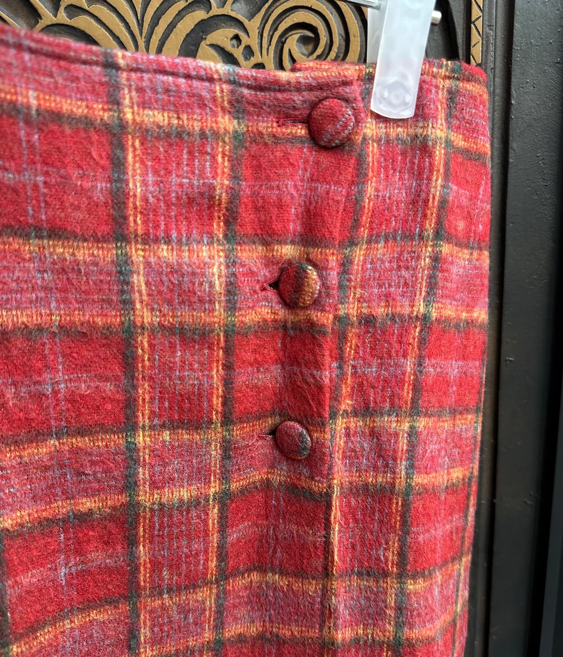 체크 스커트 상품이미지2