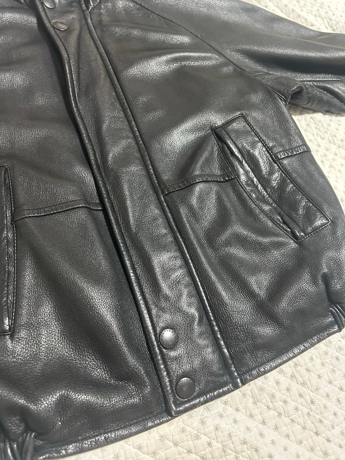 노티카 사슴가죽 봄버자켓 상품이미지8