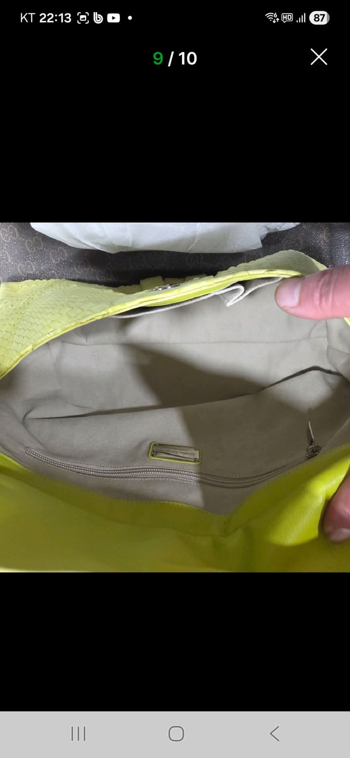 페라가모 파이톤 클러치 상품이미지9