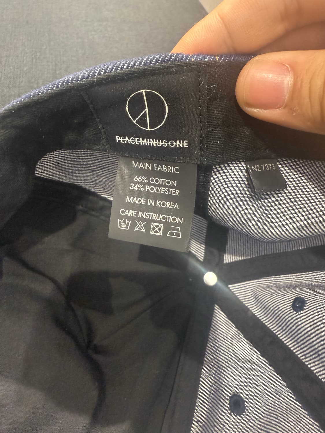 피스마이너스원 5패널 볼캡 상품이미지3