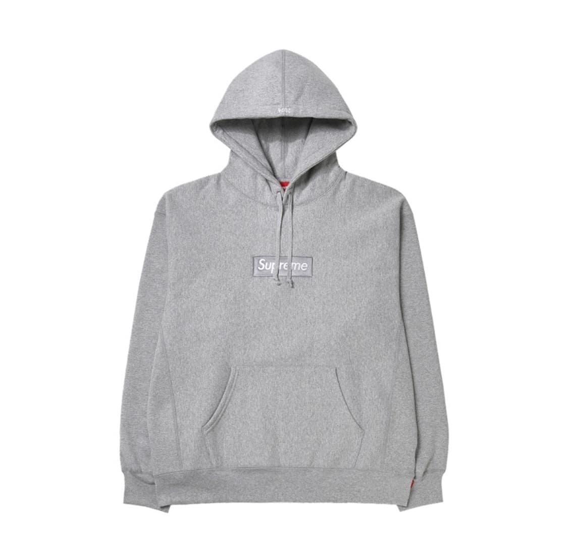 2024 슈프림 박스로고 그레이 XL 상품이미지1