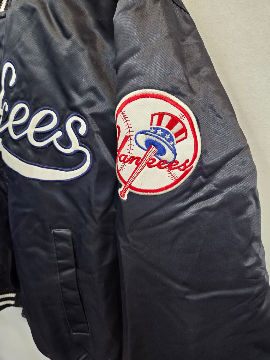 마제스틱 뉴욕양키즈 누빔 바시티자켓 m 상품이미지7