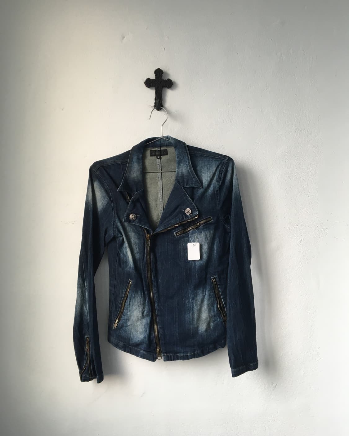 In the attic washing denim rider jacket 상품이미지2