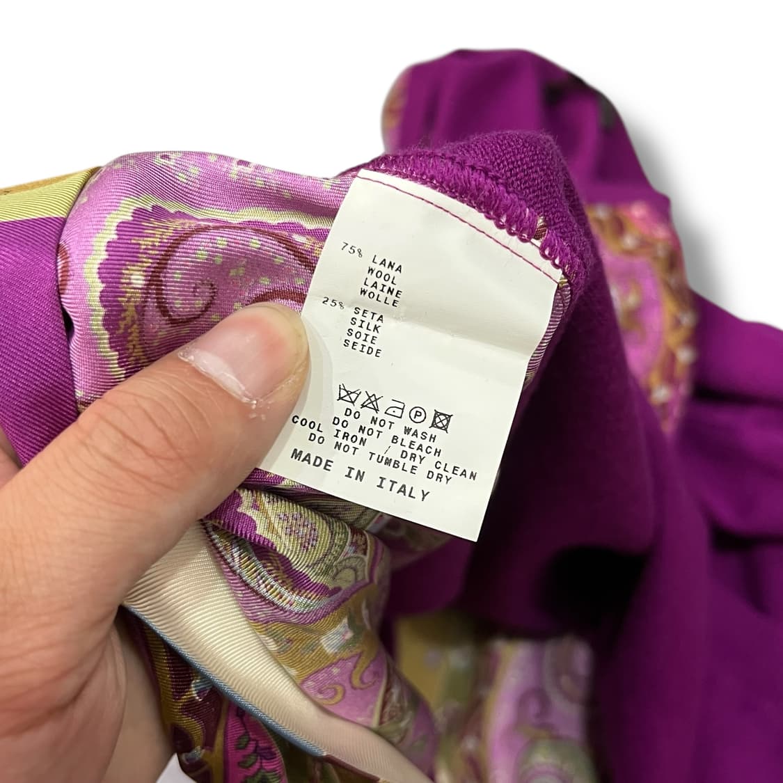  에트로 에스닉 라운드 가디건 y13444 상품이미지8