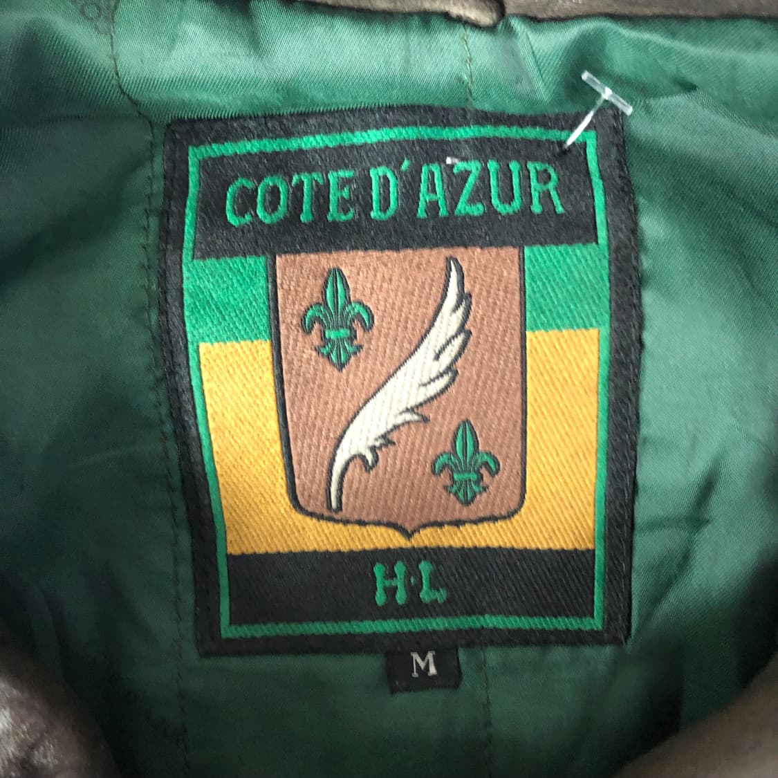 COTE D’AZUR 지퍼 디테일 레더자켓  상품이미지8