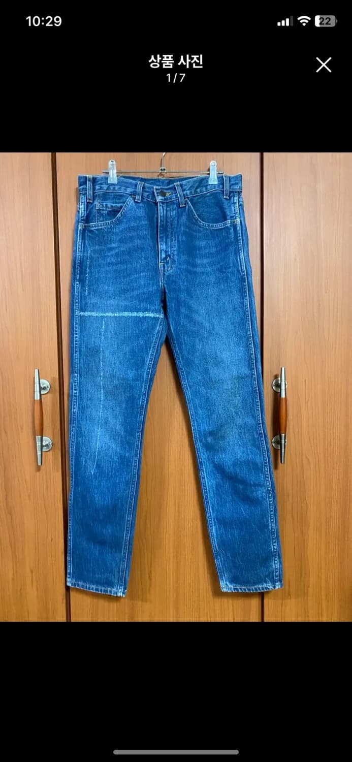 [LVC] 리바이스 빈티지클로딩 606 데님팬츠 31/32 상품이미지1