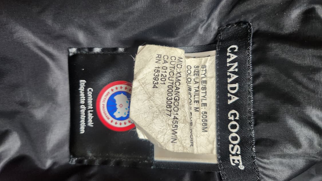 (유광,황금사이즈 우주매물🔥)캐나다구스 롯지 패딩 M 상품이미지4