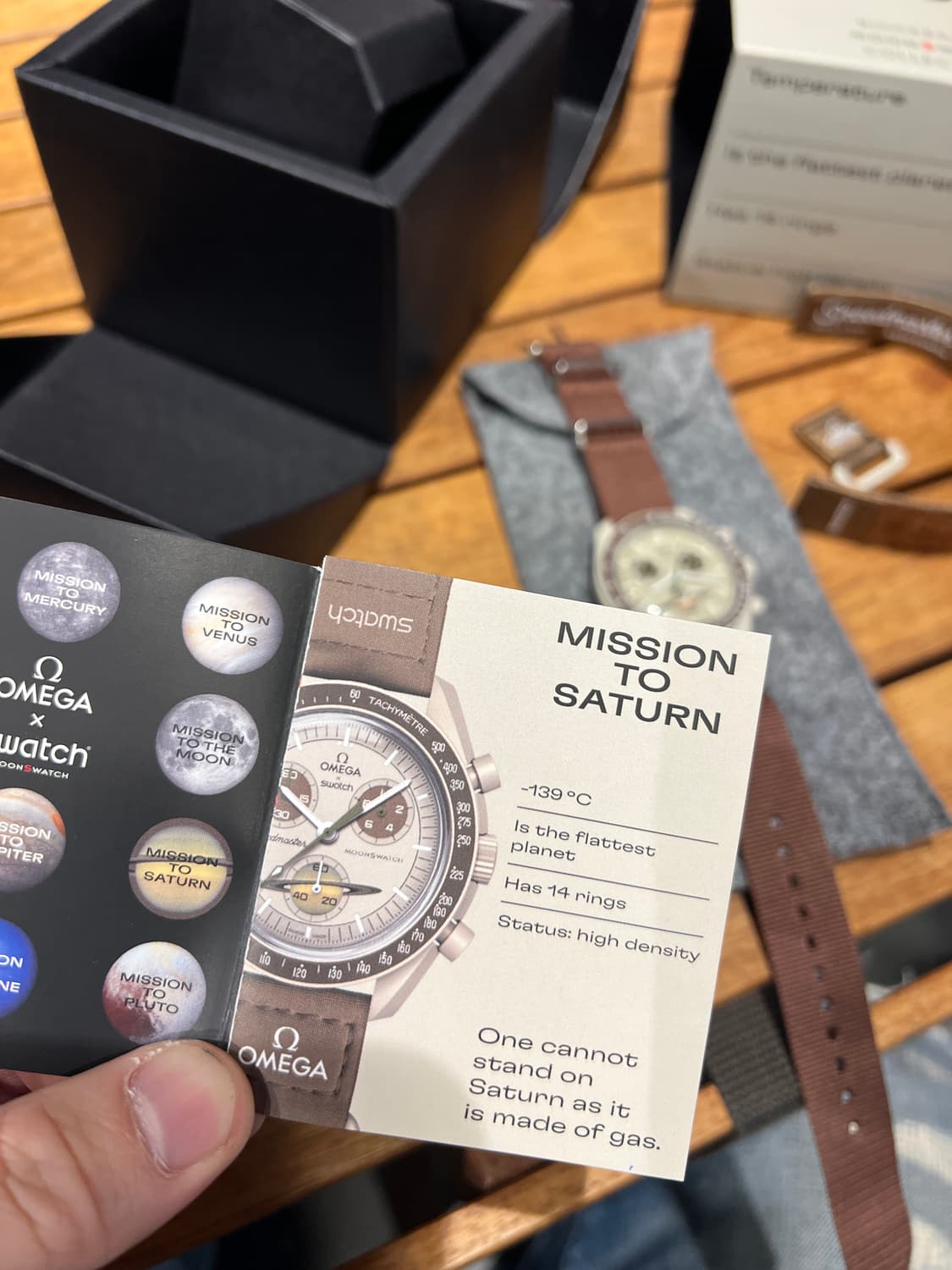 오메가 스와치 문스와치 토성 새턴 신품판매합니다 상품이미지6