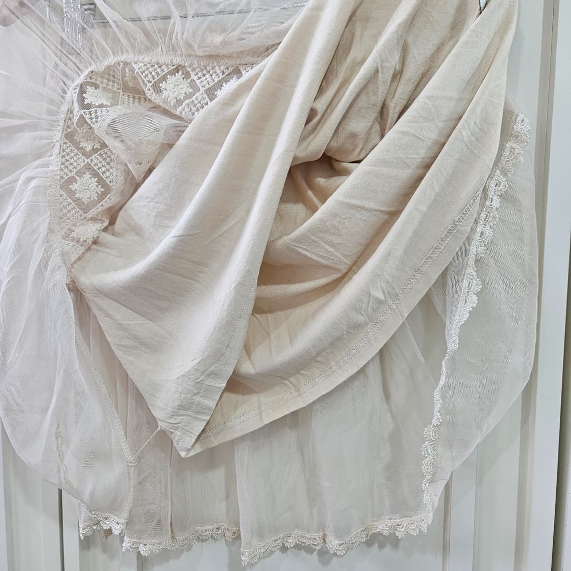 레이스 튤 레이어드 스커트 상품이미지6