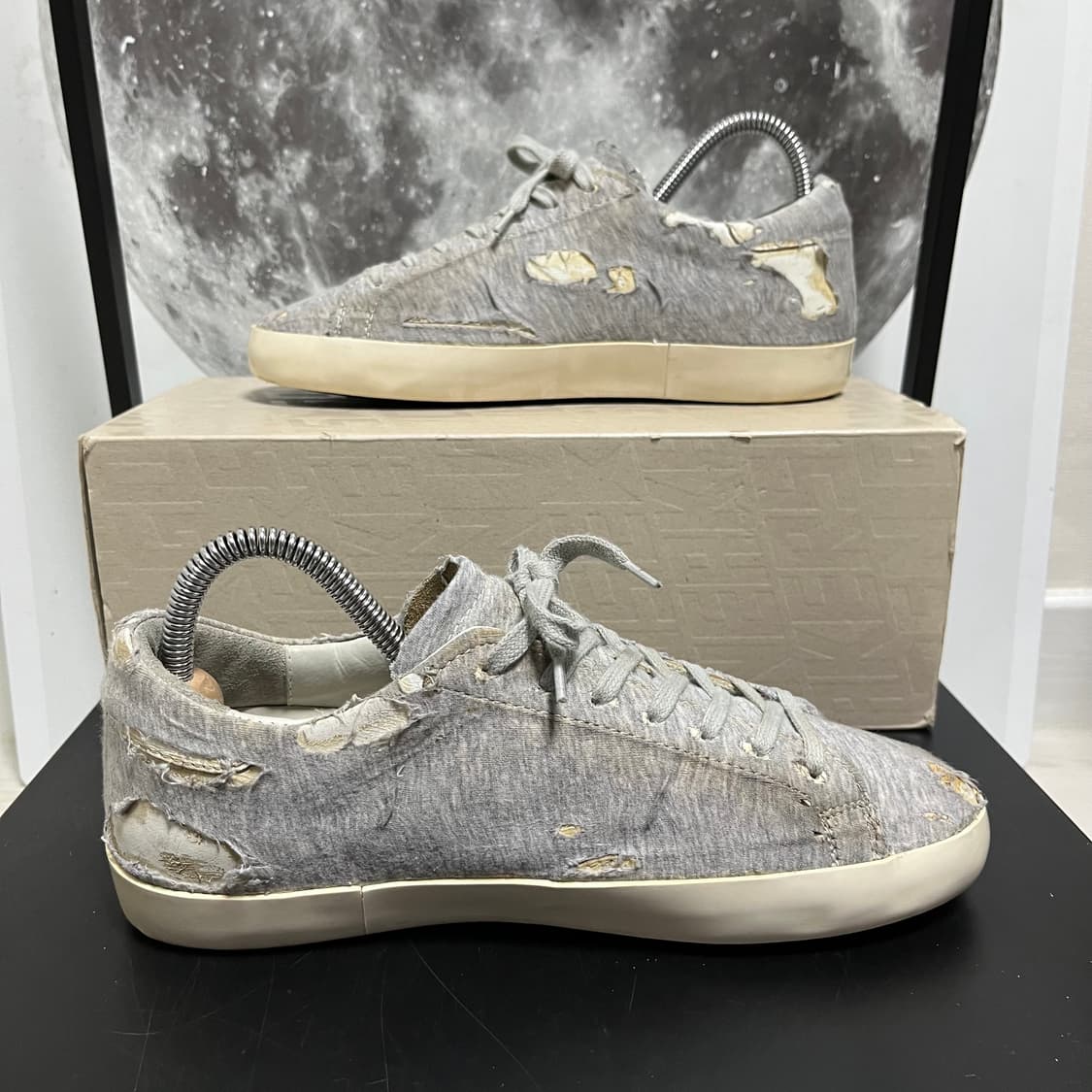 정품 39) 골든구스 빈티지 디스트로이 스니커즈 250~255 상품이미지2