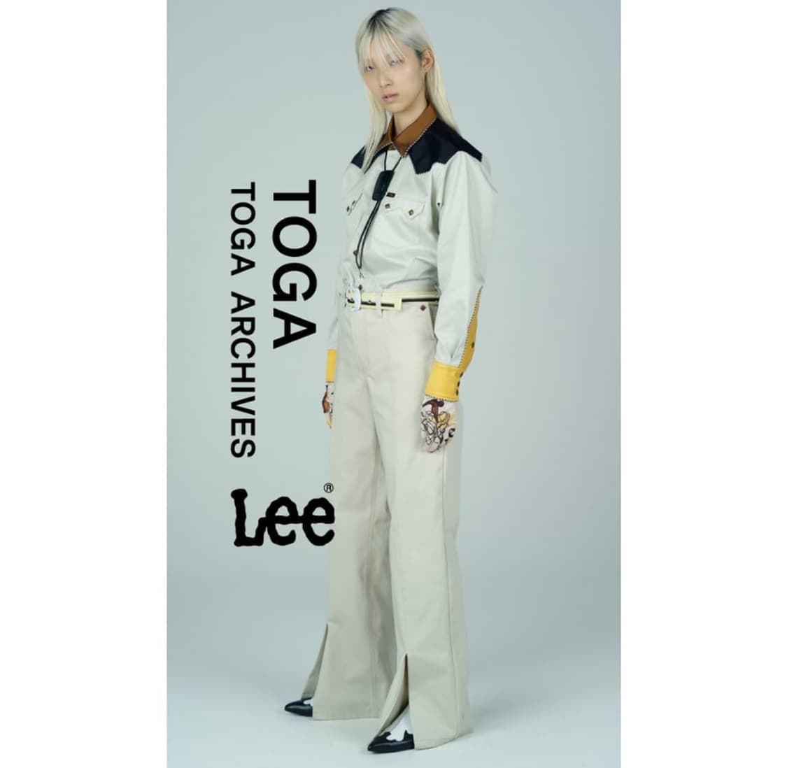 Lee x toga 와이드 팬츠 상품이미지7