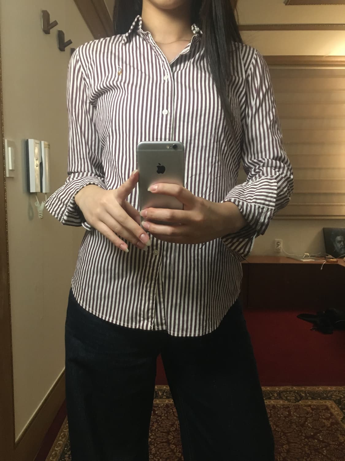 폴로 랄프로렌 스트라이프 셔츠 상품이미지2