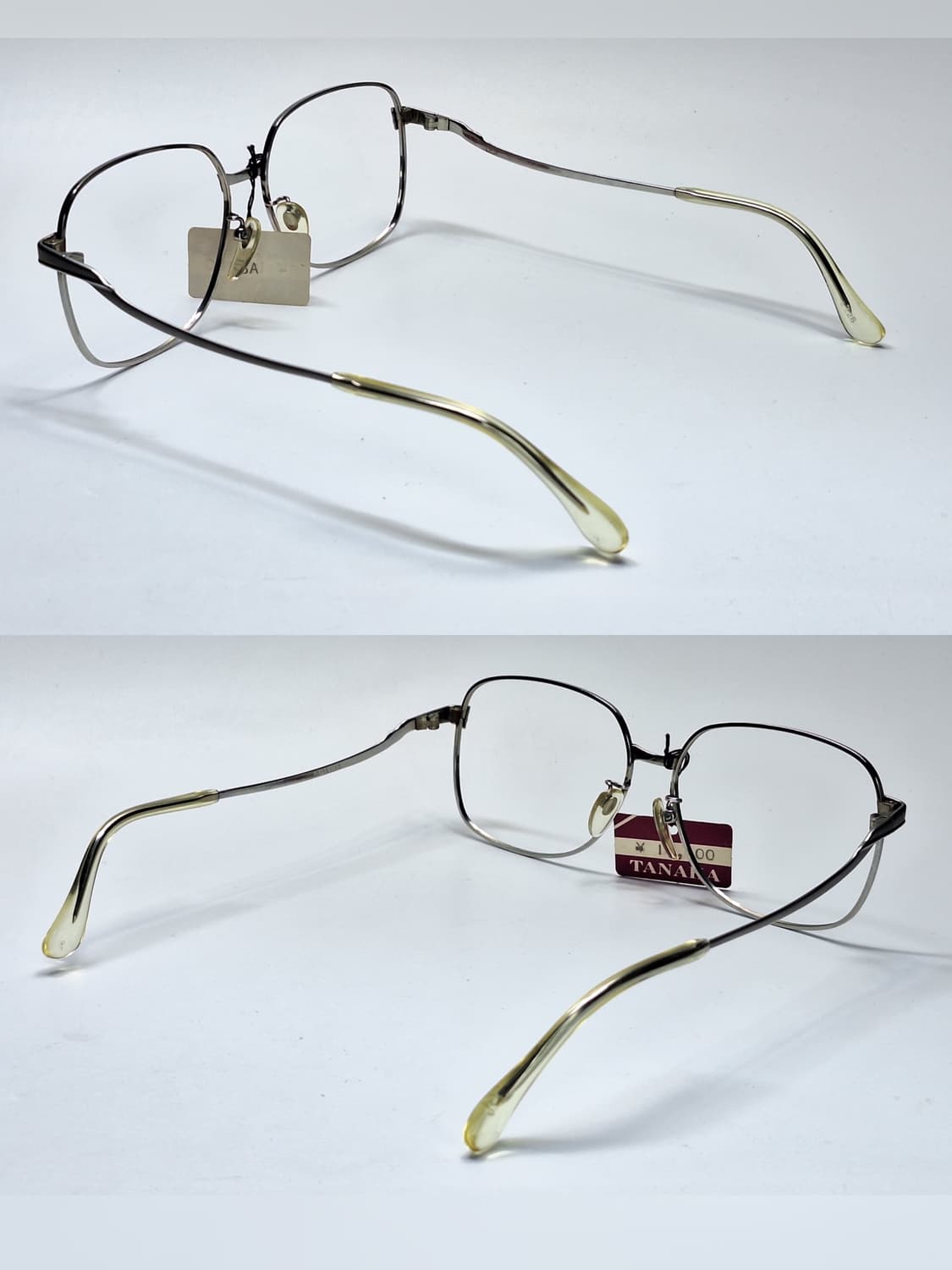 80s 일본제 빈티지 데드스톡/SPM 선플래티늄 웰링턴 안경테 56mm 상품이미지8