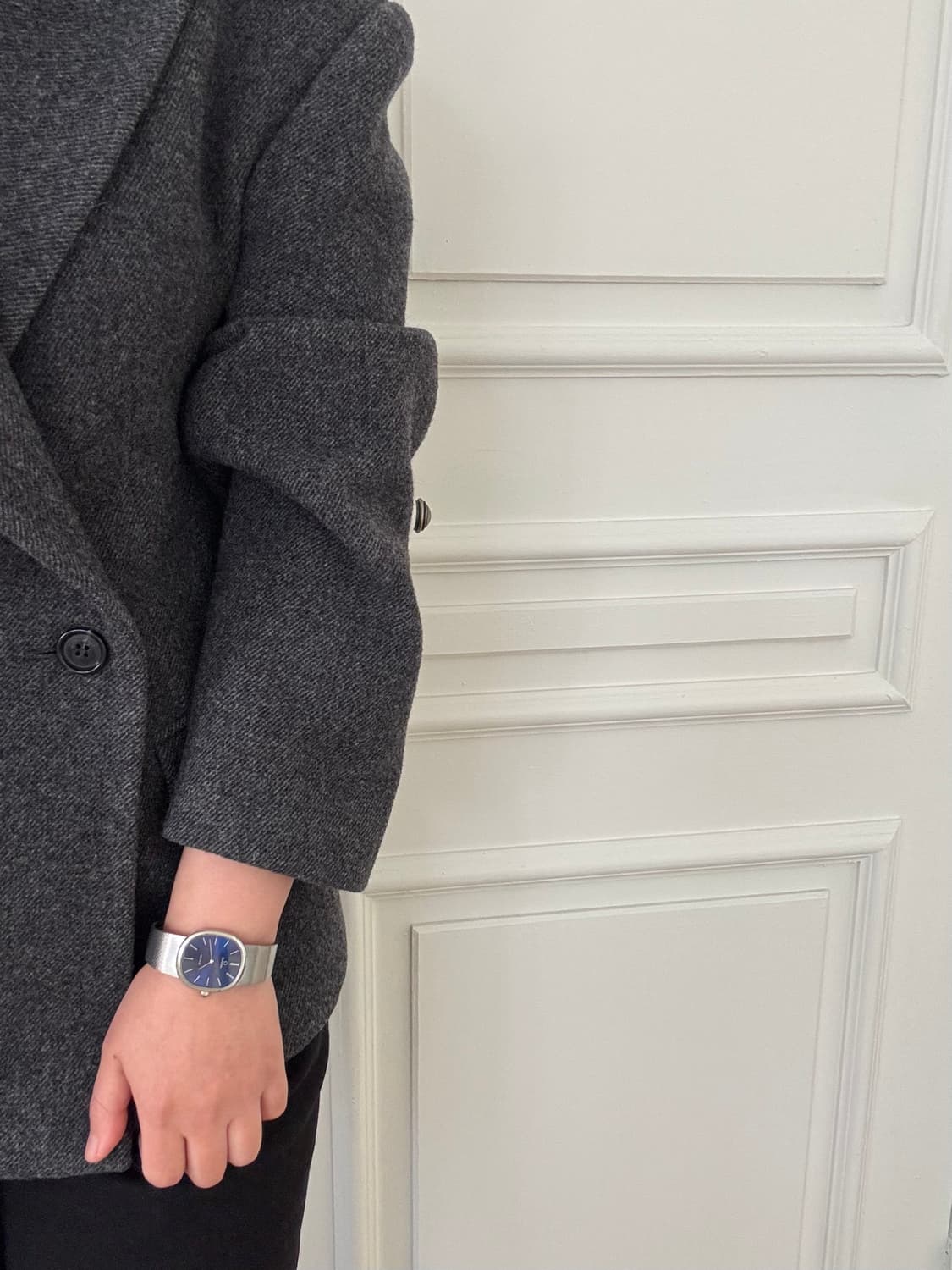 정품 빈티지 오메가 드빌 엘립스 스틸 시계 상품이미지8