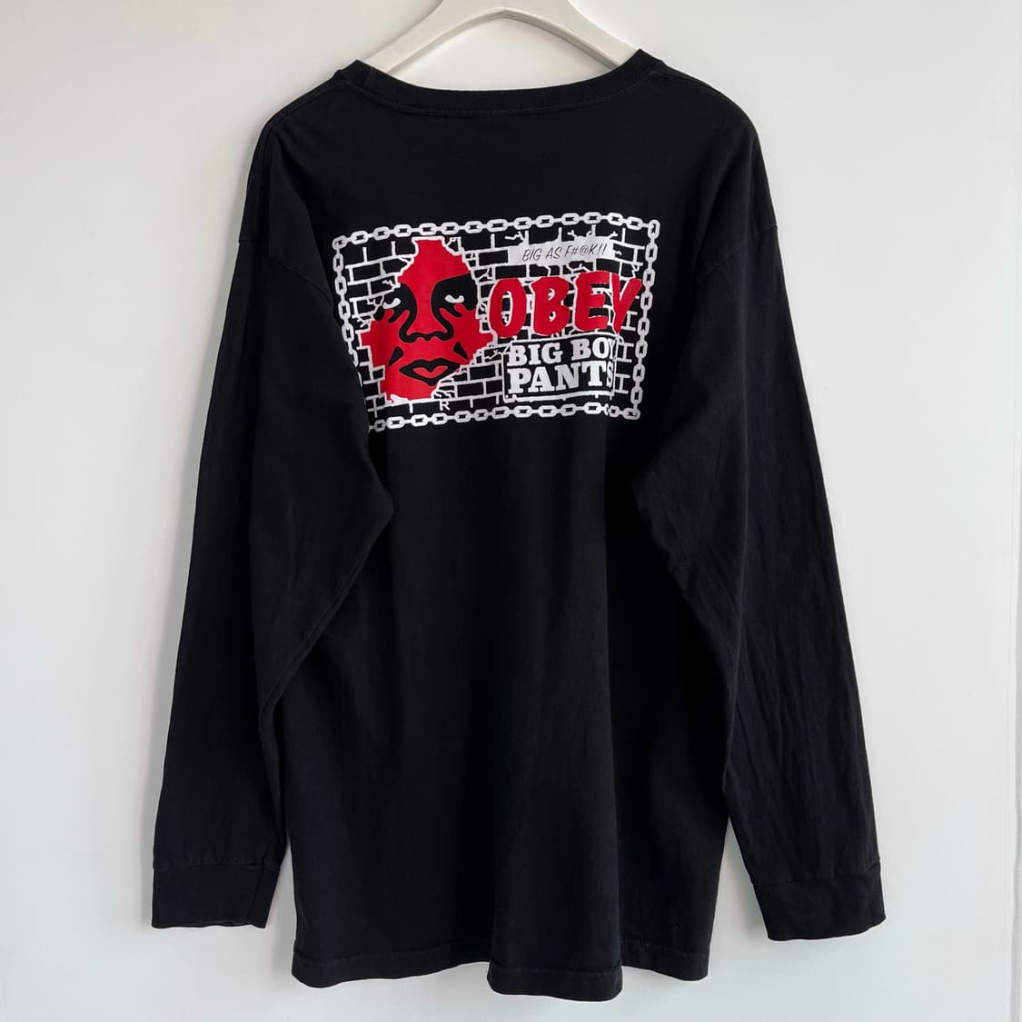 OBEY 빅보이 팬츠 롱슬리브 티셔츠 긴팔 상품이미지1