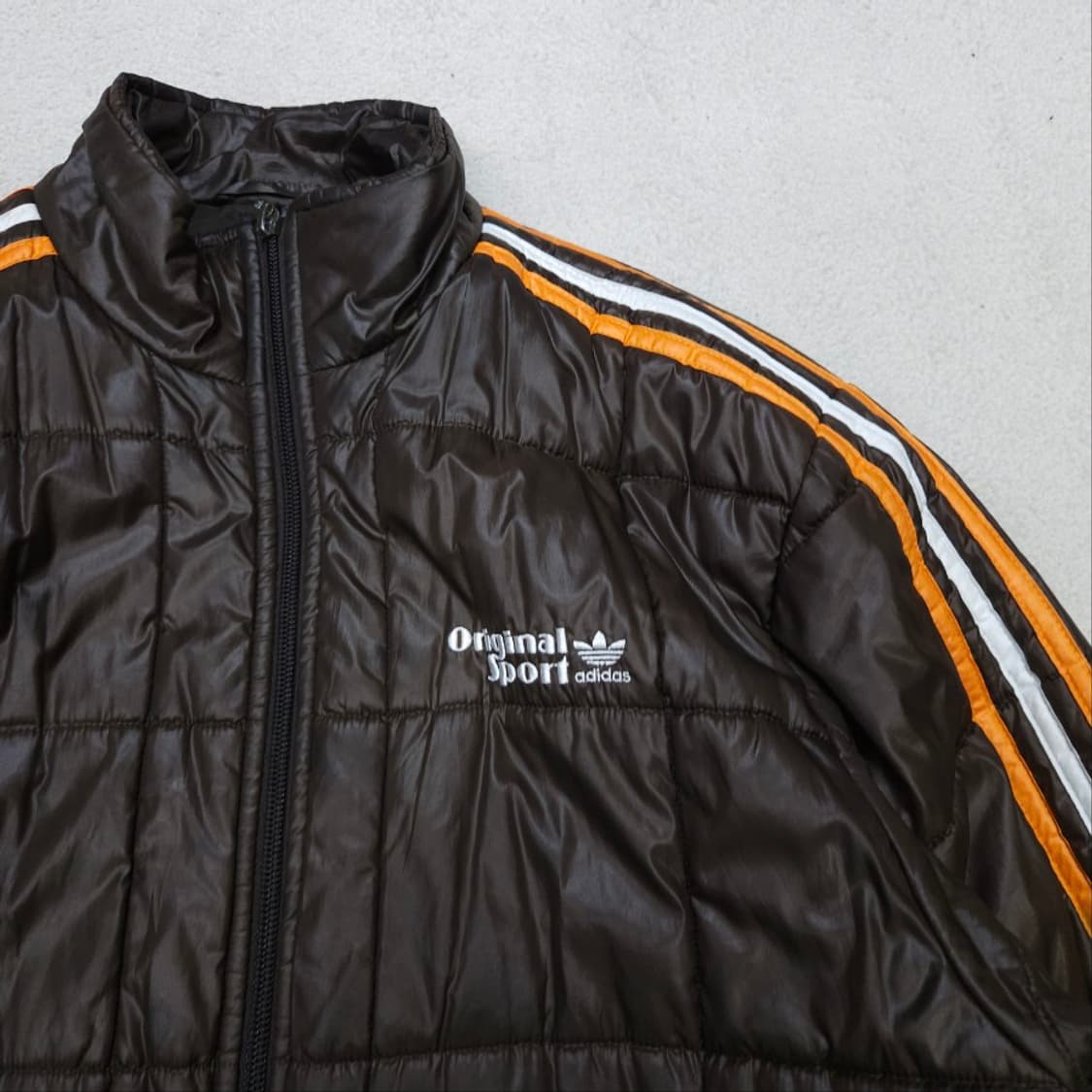 아디다스 삼선 점퍼 95 브라운 상품이미지4