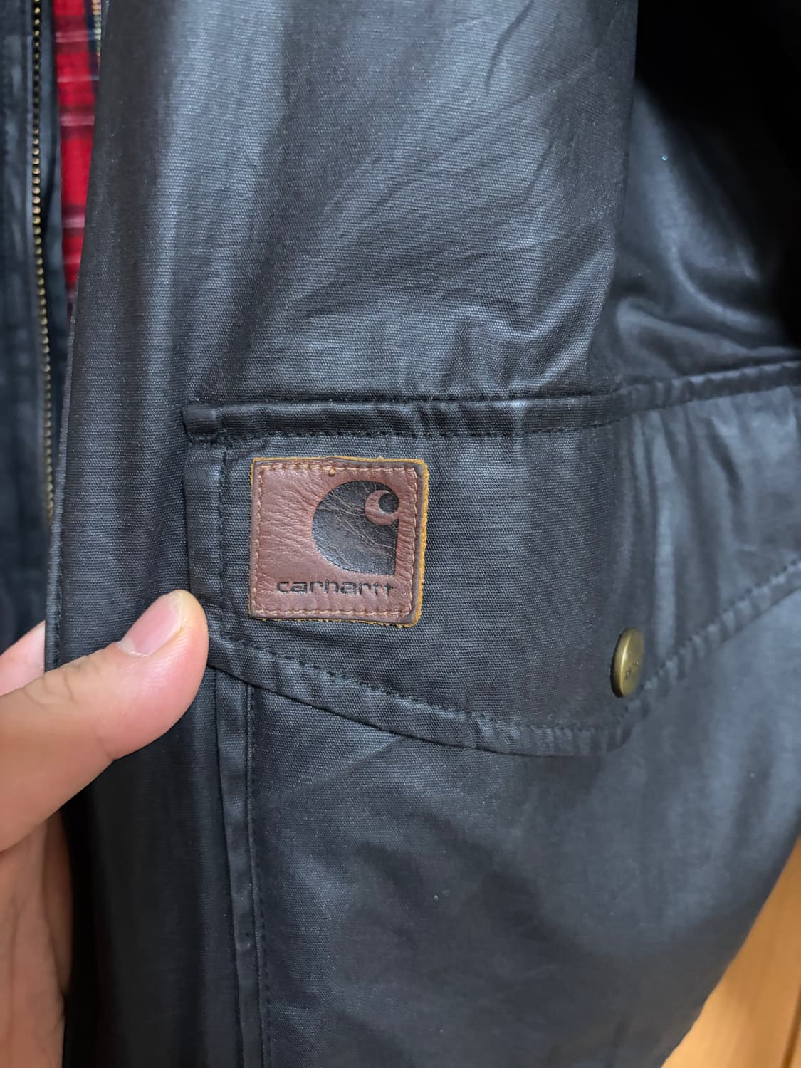 칼하트 왁스 자켓 상품이미지2