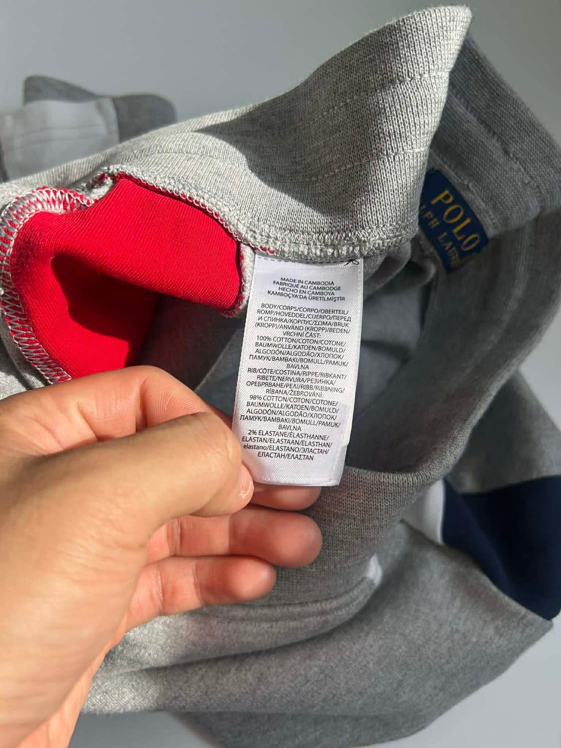 [S] 폴로 랄프로렌 신형 큐알 애슬래틱 로고 스웨트 쇼츠 하프 팬츠 반 상품이미지5