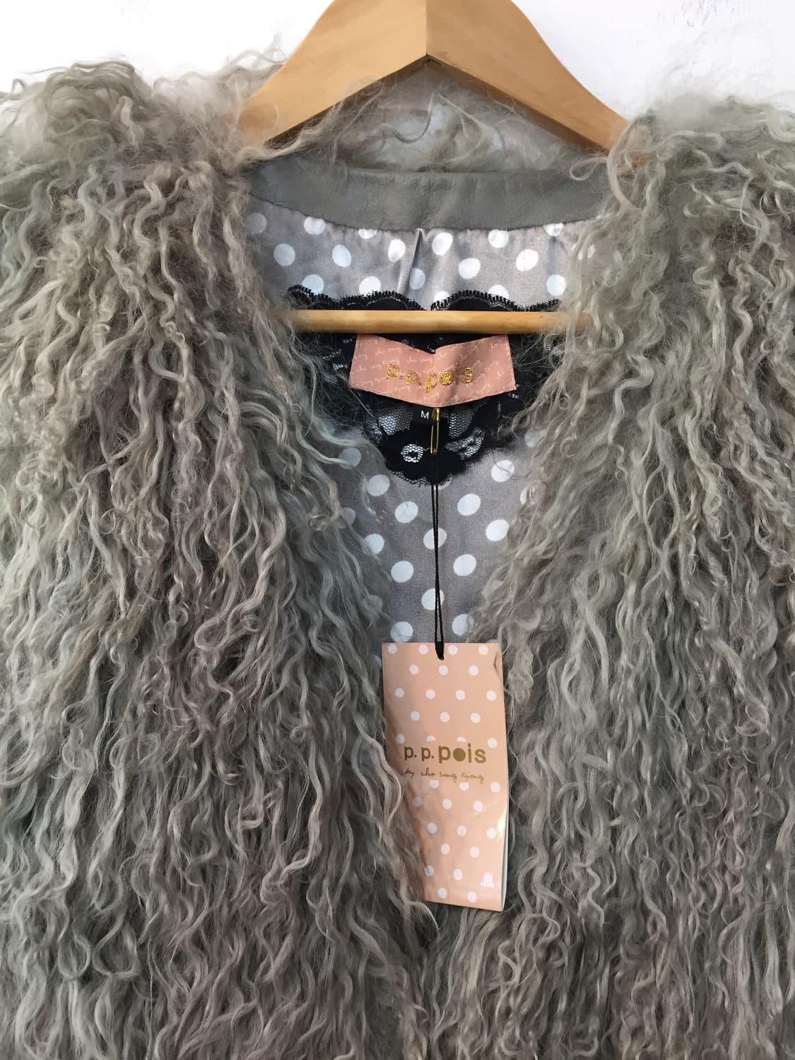 빈티지 그런지페어리 양털 조끼 상품이미지7