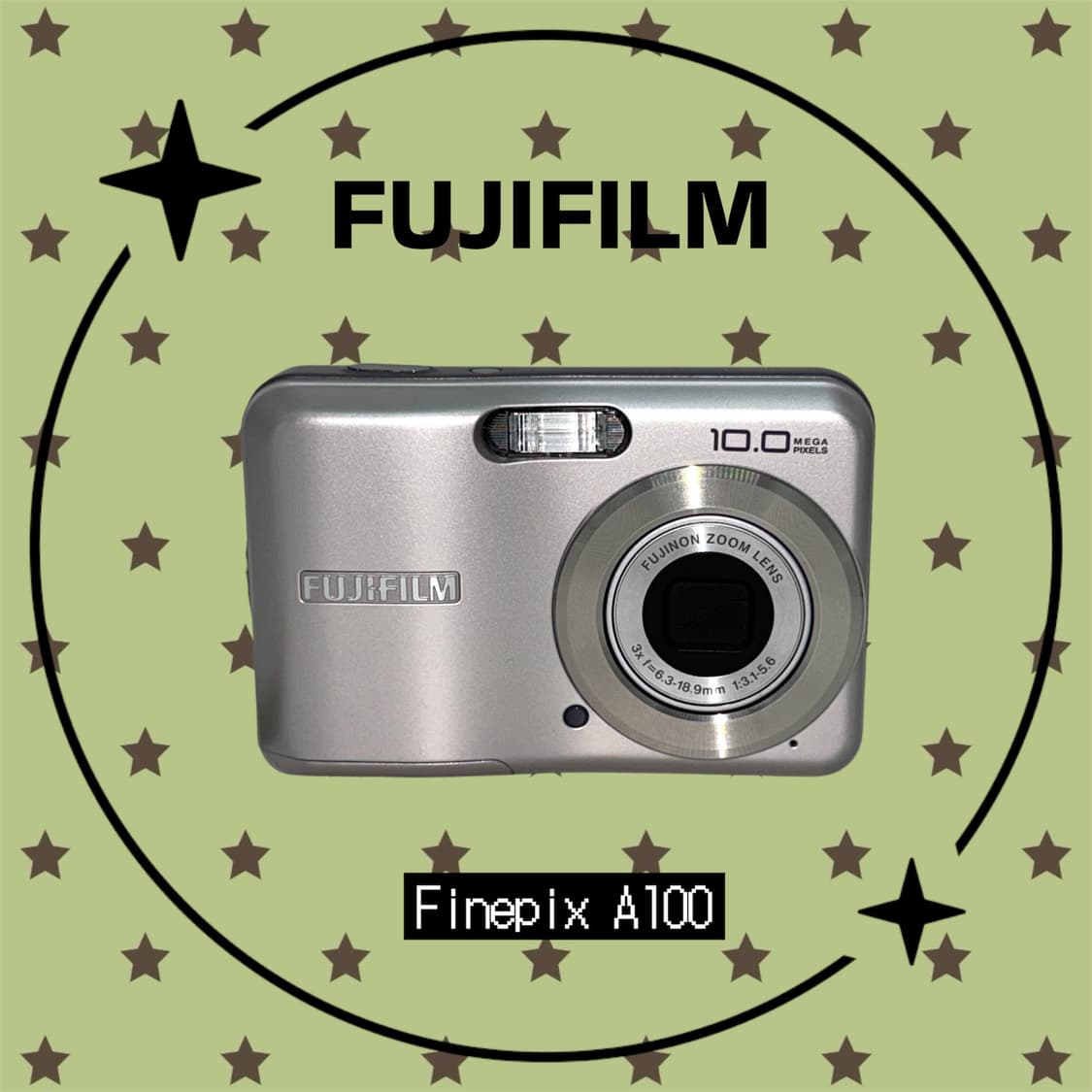 (건전지사용) 후지필름 a100 빈티지 디지털카메라 상품이미지1