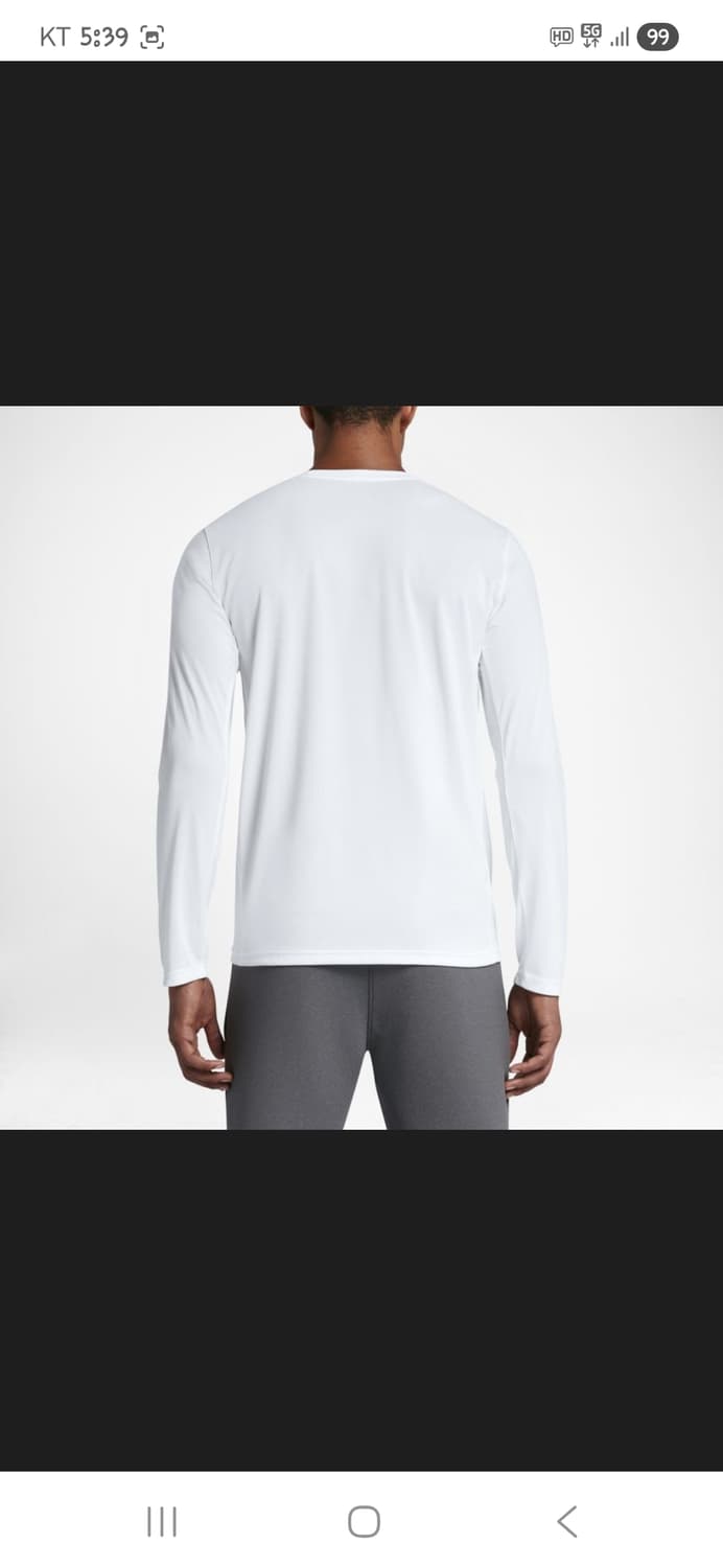 나이키 드라이핏 레전드 기능성 긴팔 xl 상품이미지7