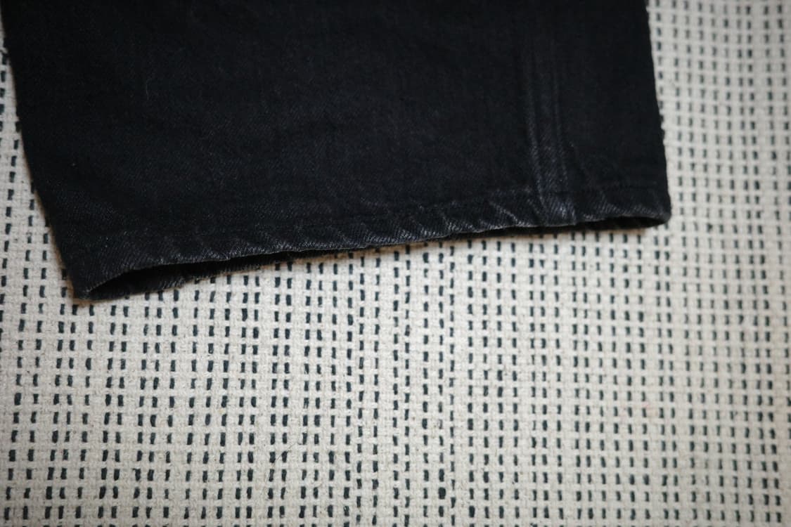 코모리 벨티드 데님 블랙 1 상품이미지4